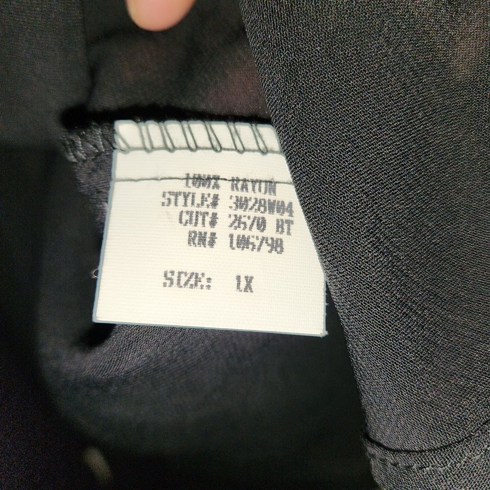 Lily Black Sheer Open Faced Cardigan - Picture 5 of 7
